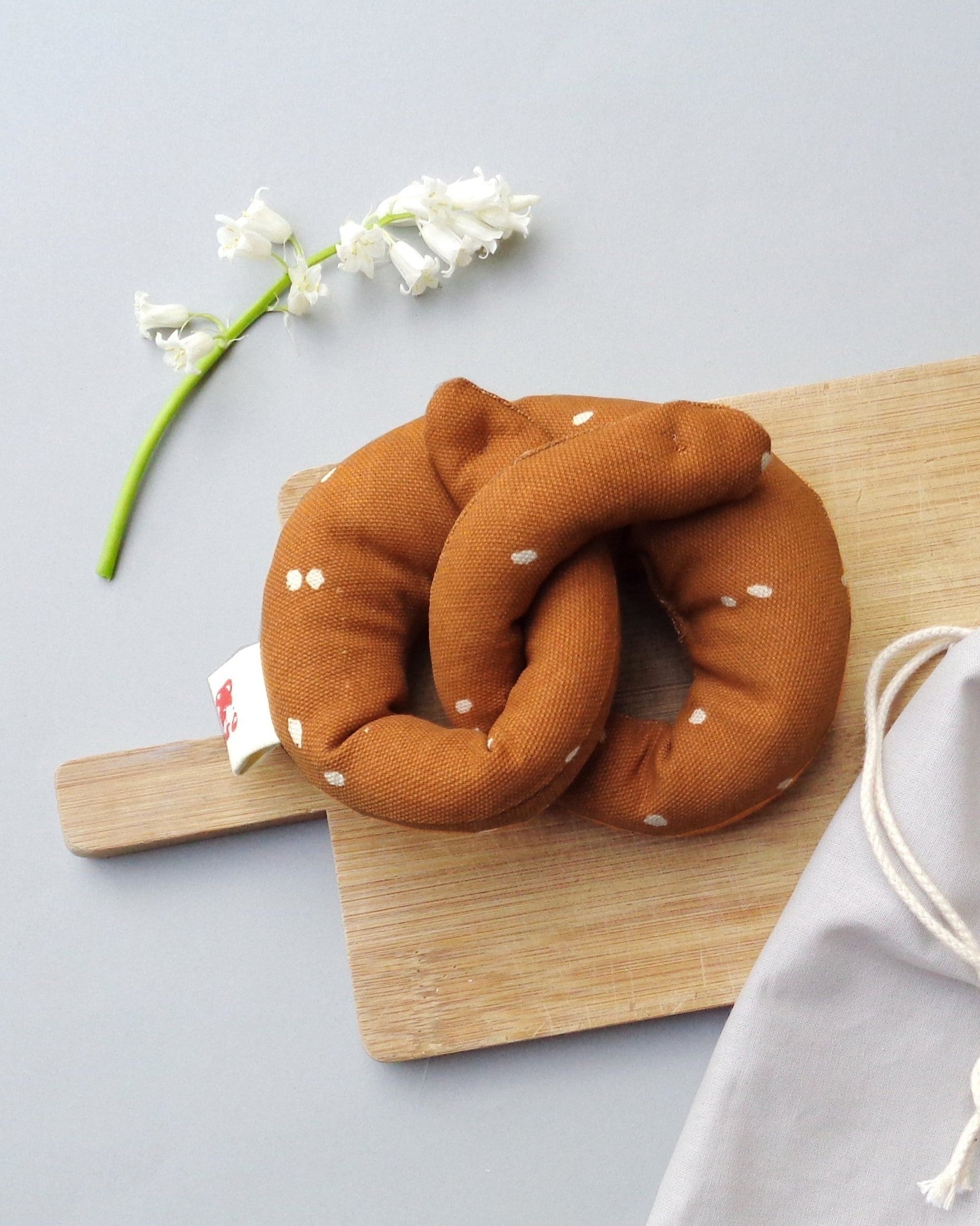 Soft Play Food - Pretzel Rattle