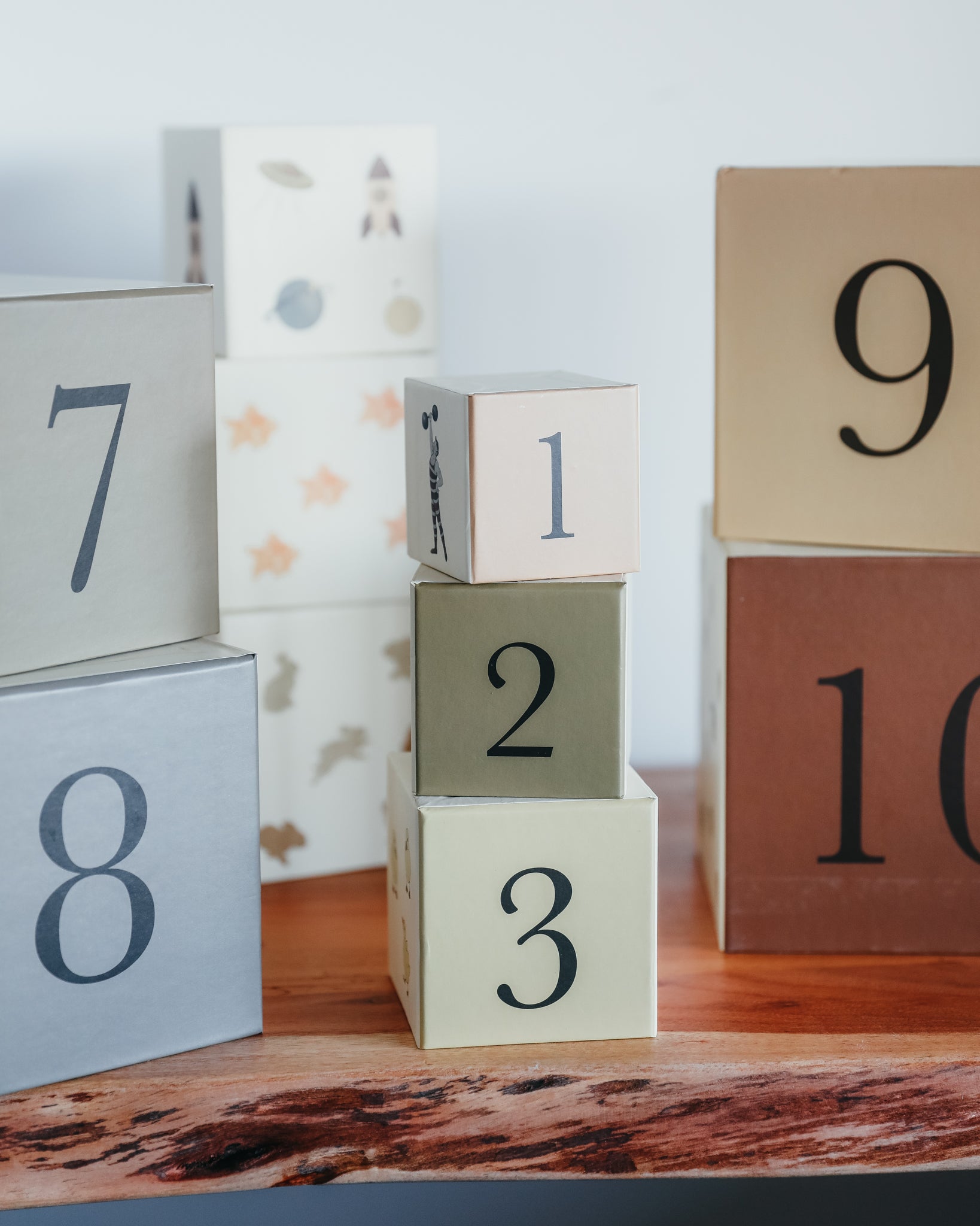 Stacking Counting Boxes