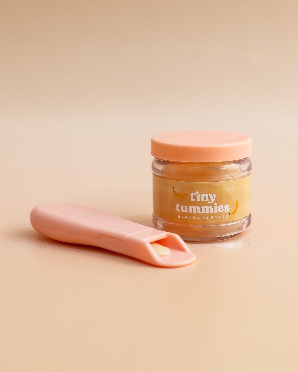 Tiny Harlow banana custard doll food enhancing creative play kitchen experiences