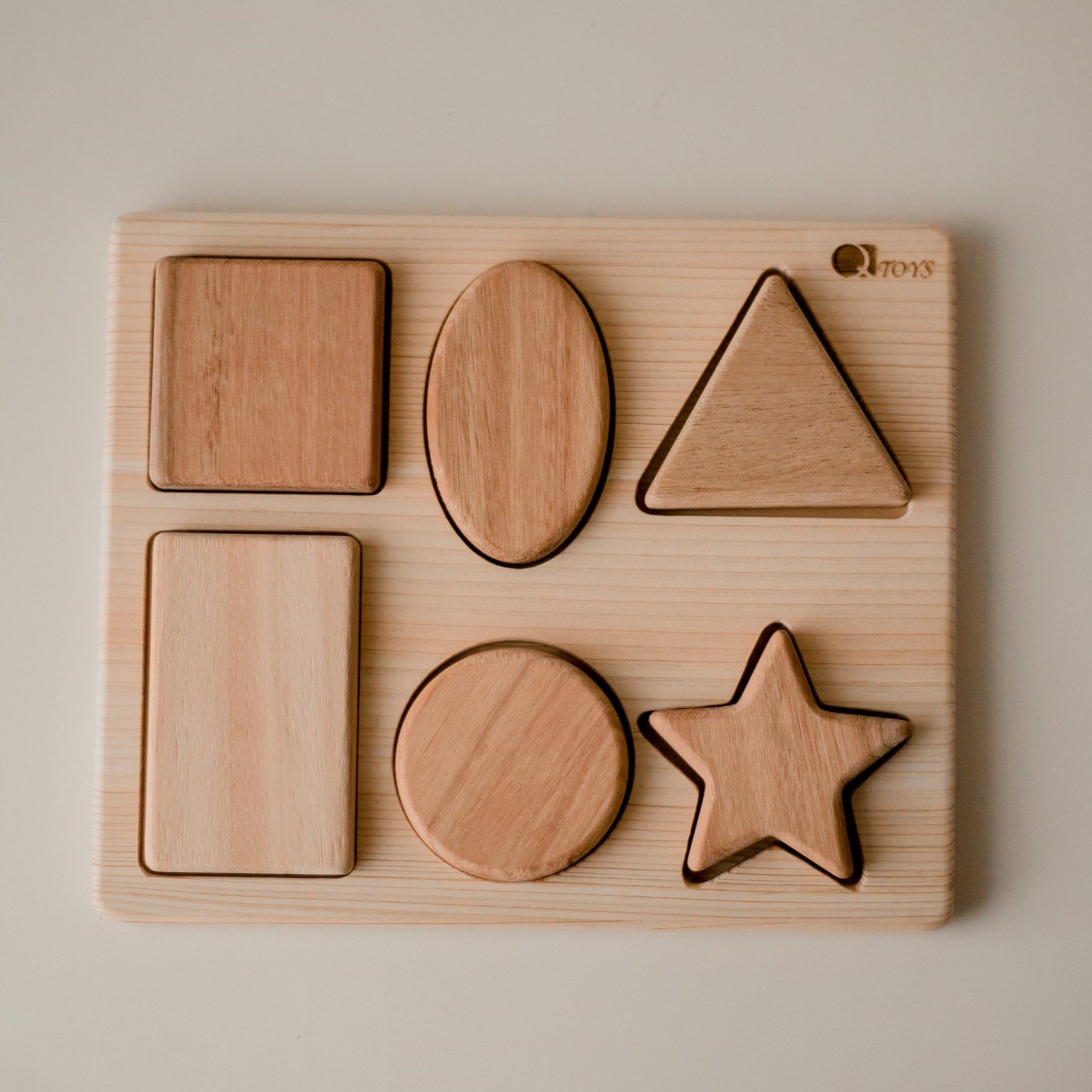 Wooden 6 Shape Puzzle
