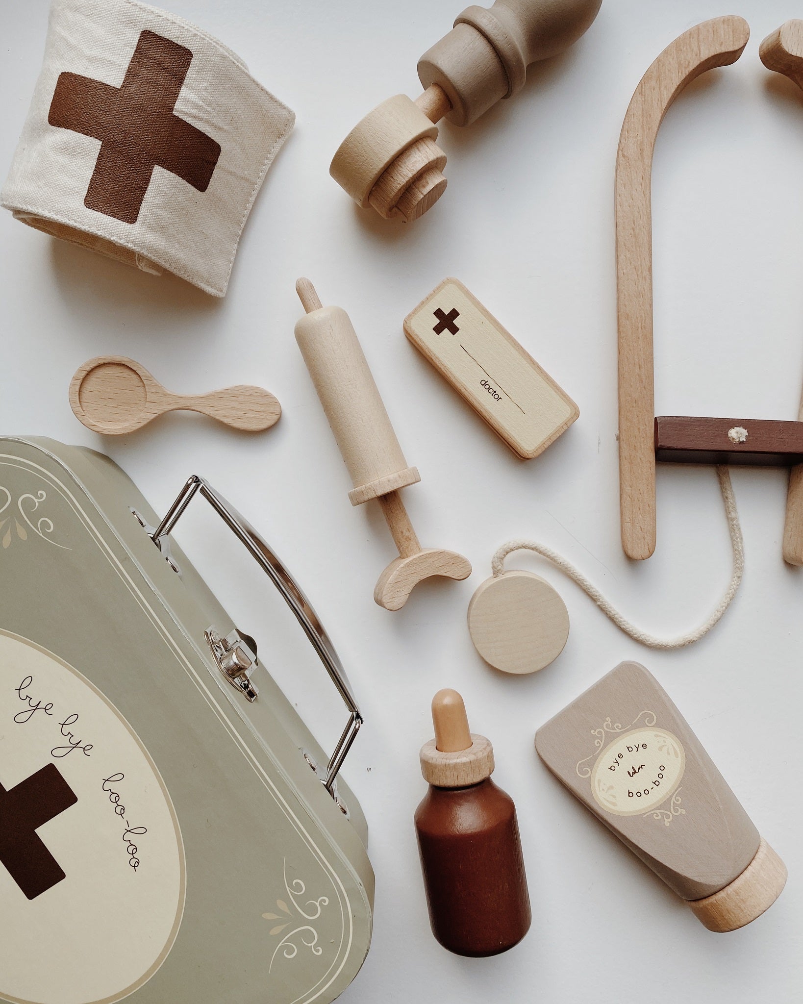 Wooden Doctor Play Set