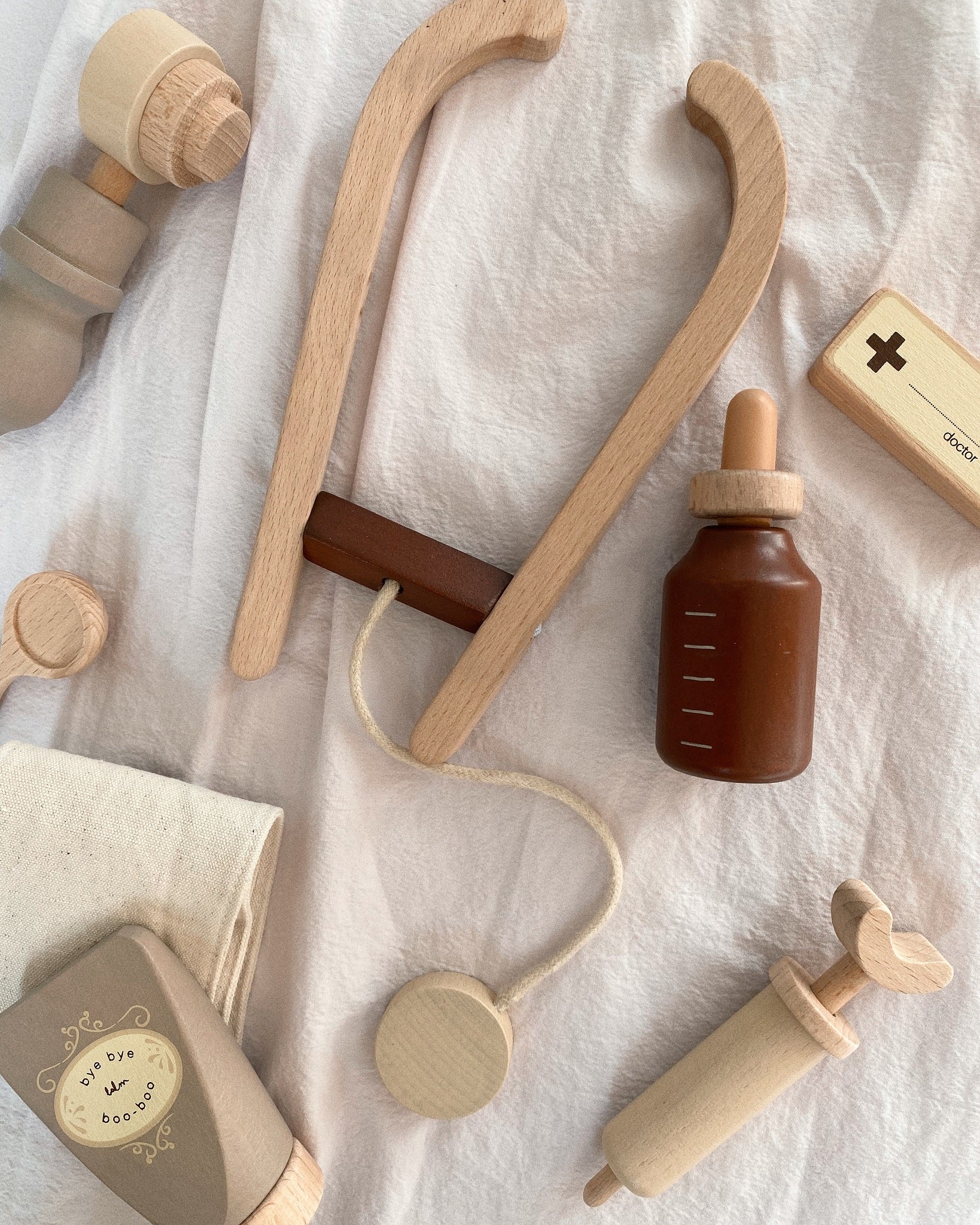 Wooden Doctor Play Set