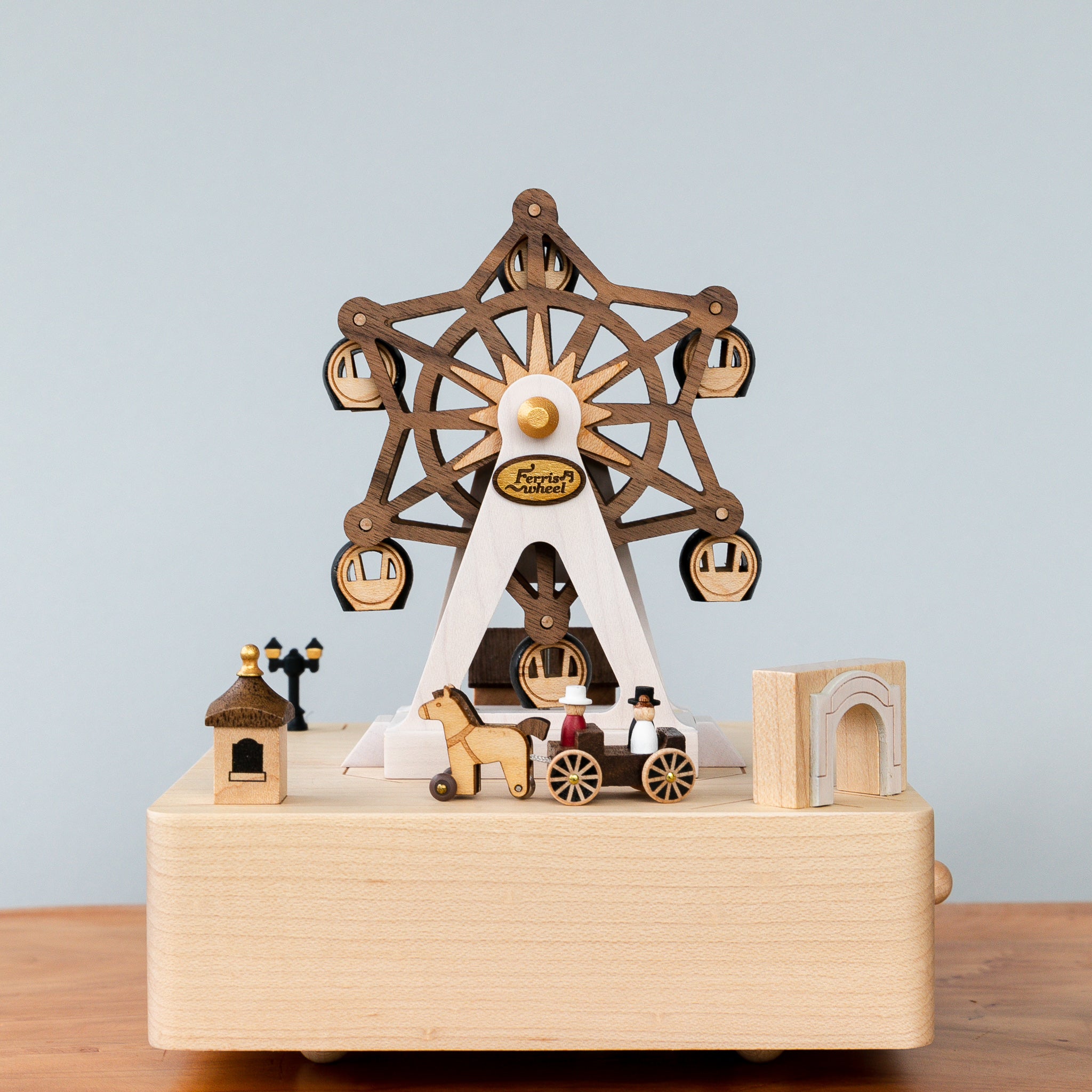 Wooden Music Box - Ferris Wheel
