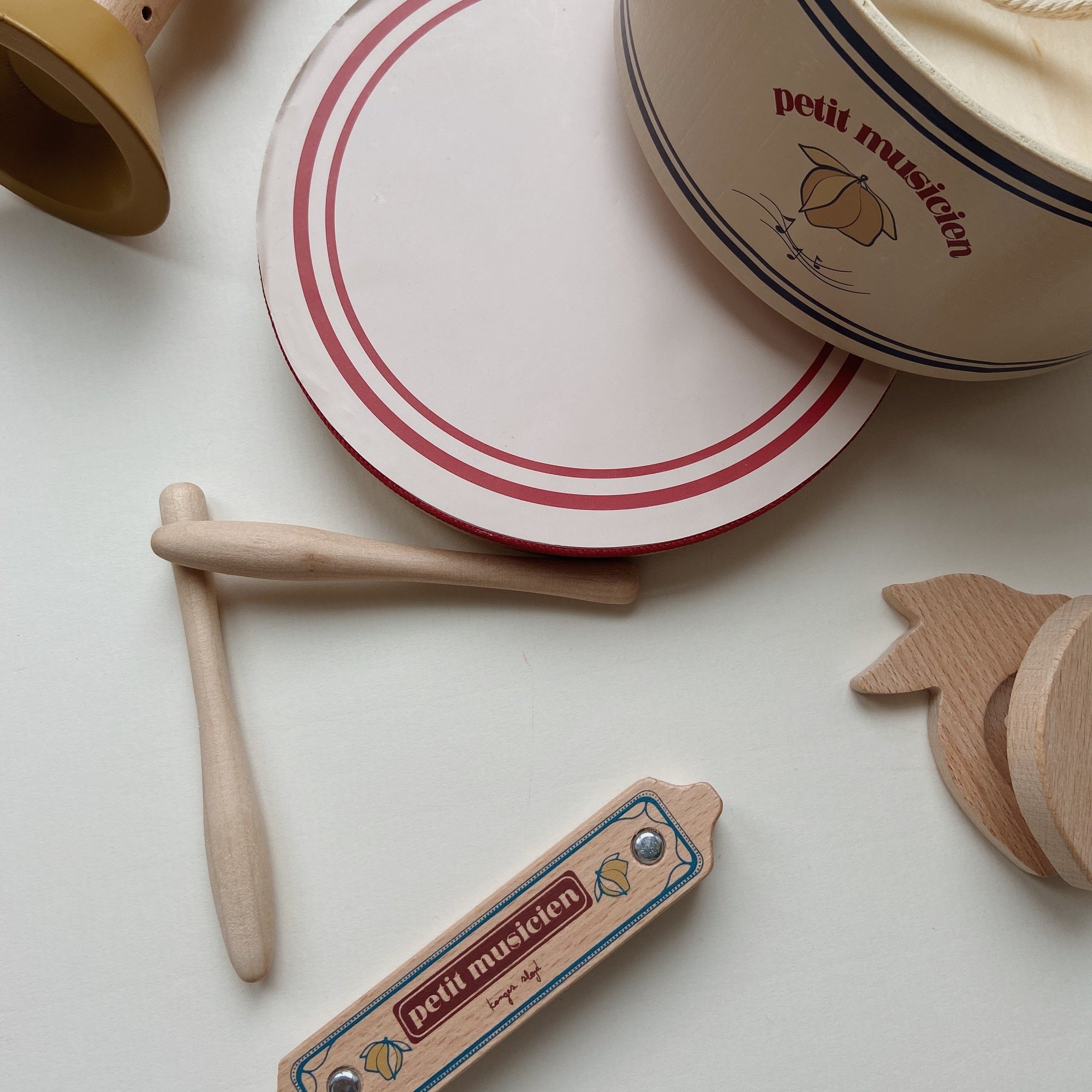 Wooden Music Drum Set