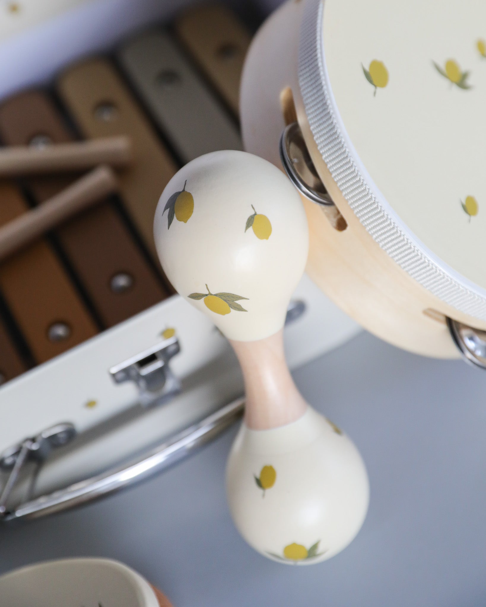 Wooden Music Play Set - Lemon