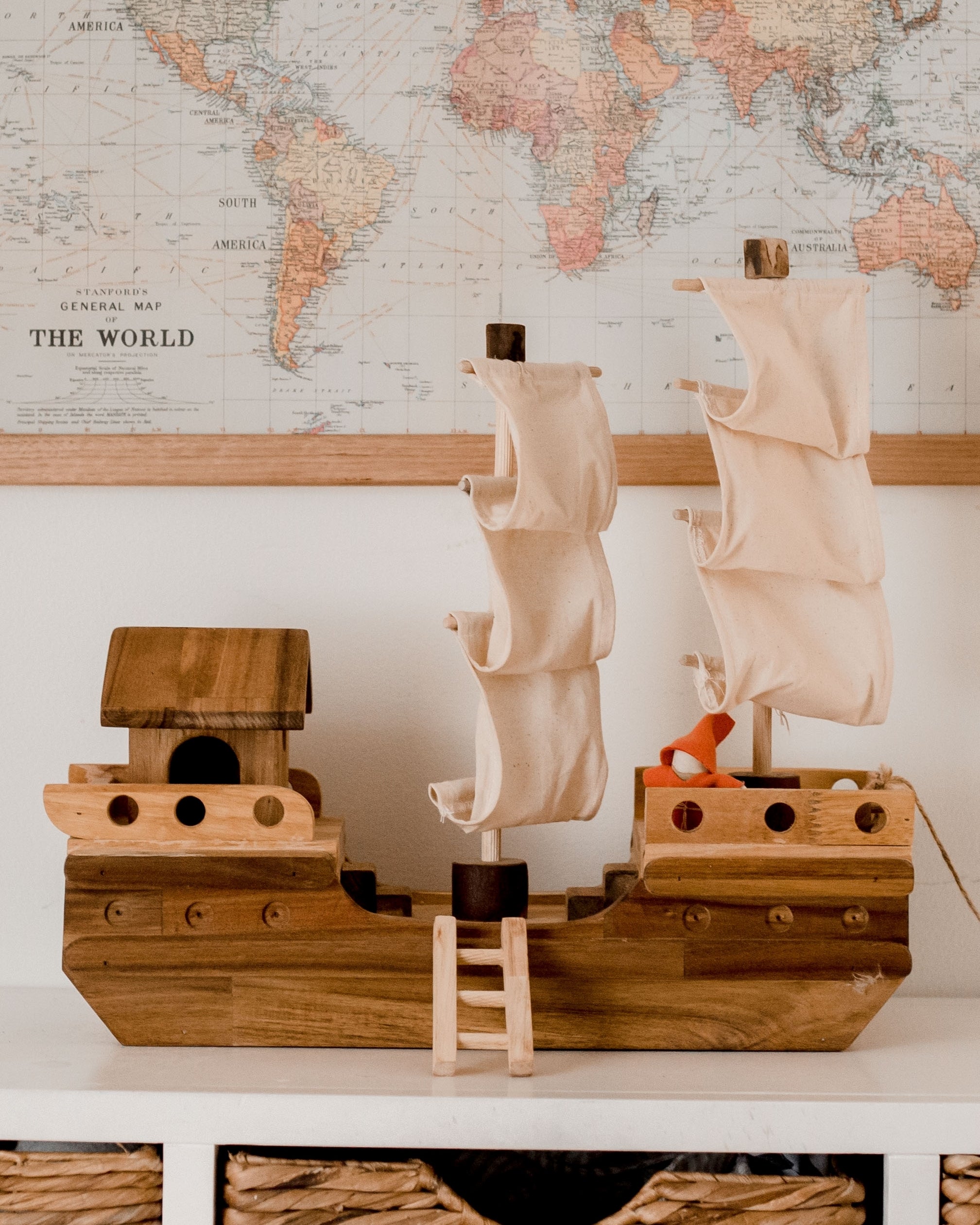 Wooden Pirate Ship