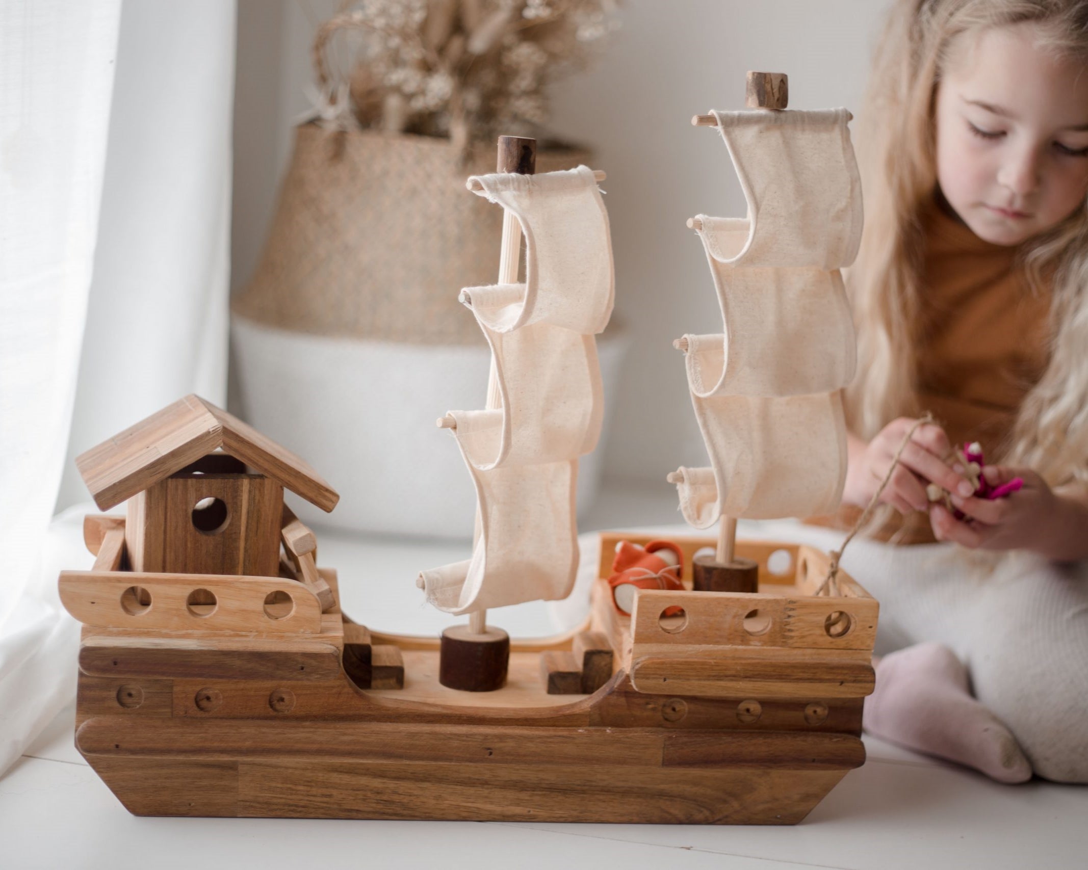 Wooden Pirate Ship