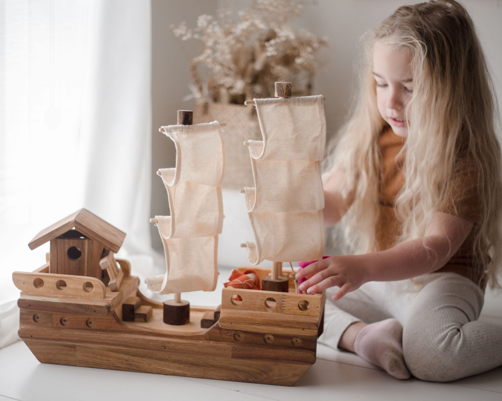 Wooden Pirate Ship