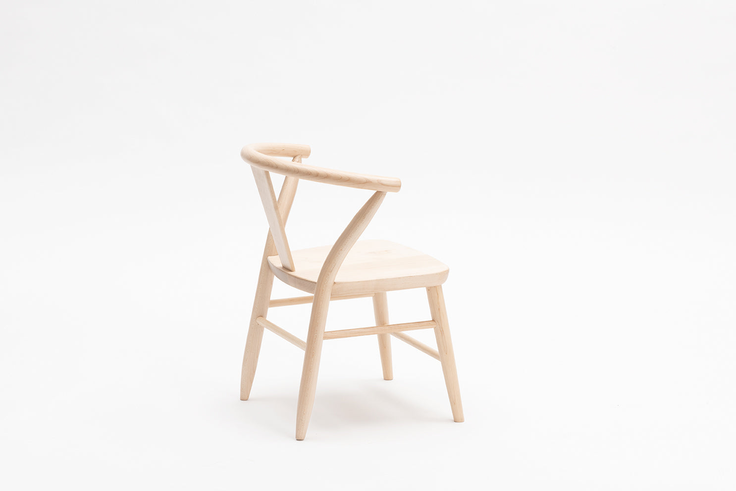 Wooden Play Chairs (Pair) - Natural 3