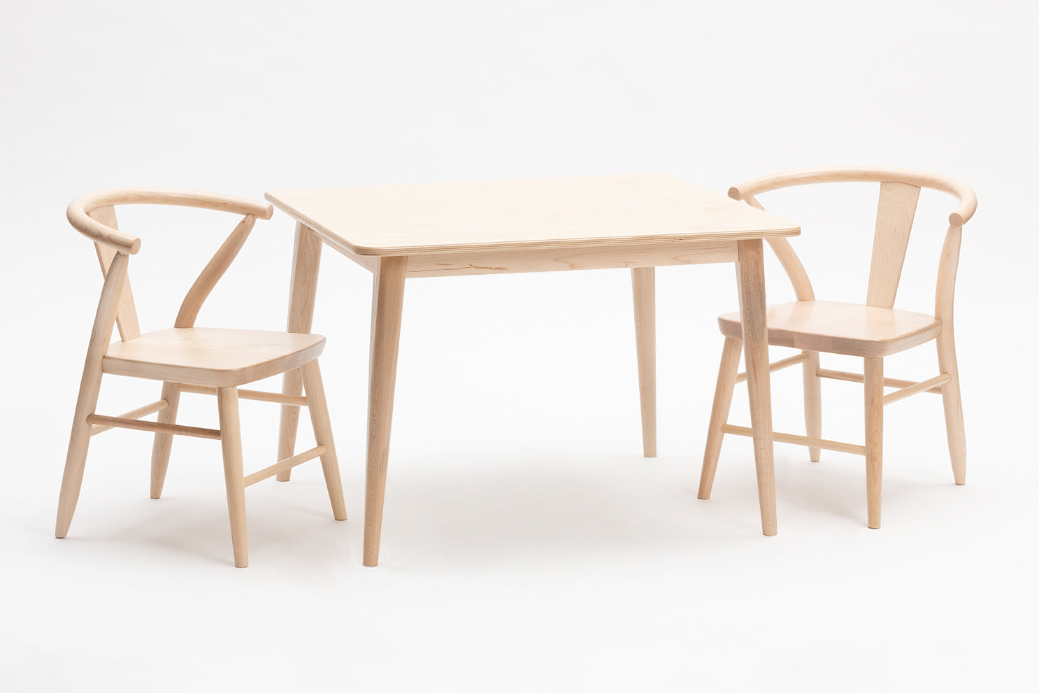 Wooden Play Table - Natural 2