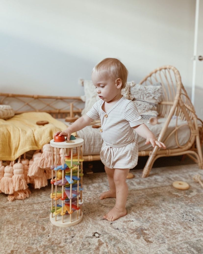 Wooden Pound a Ball Tower