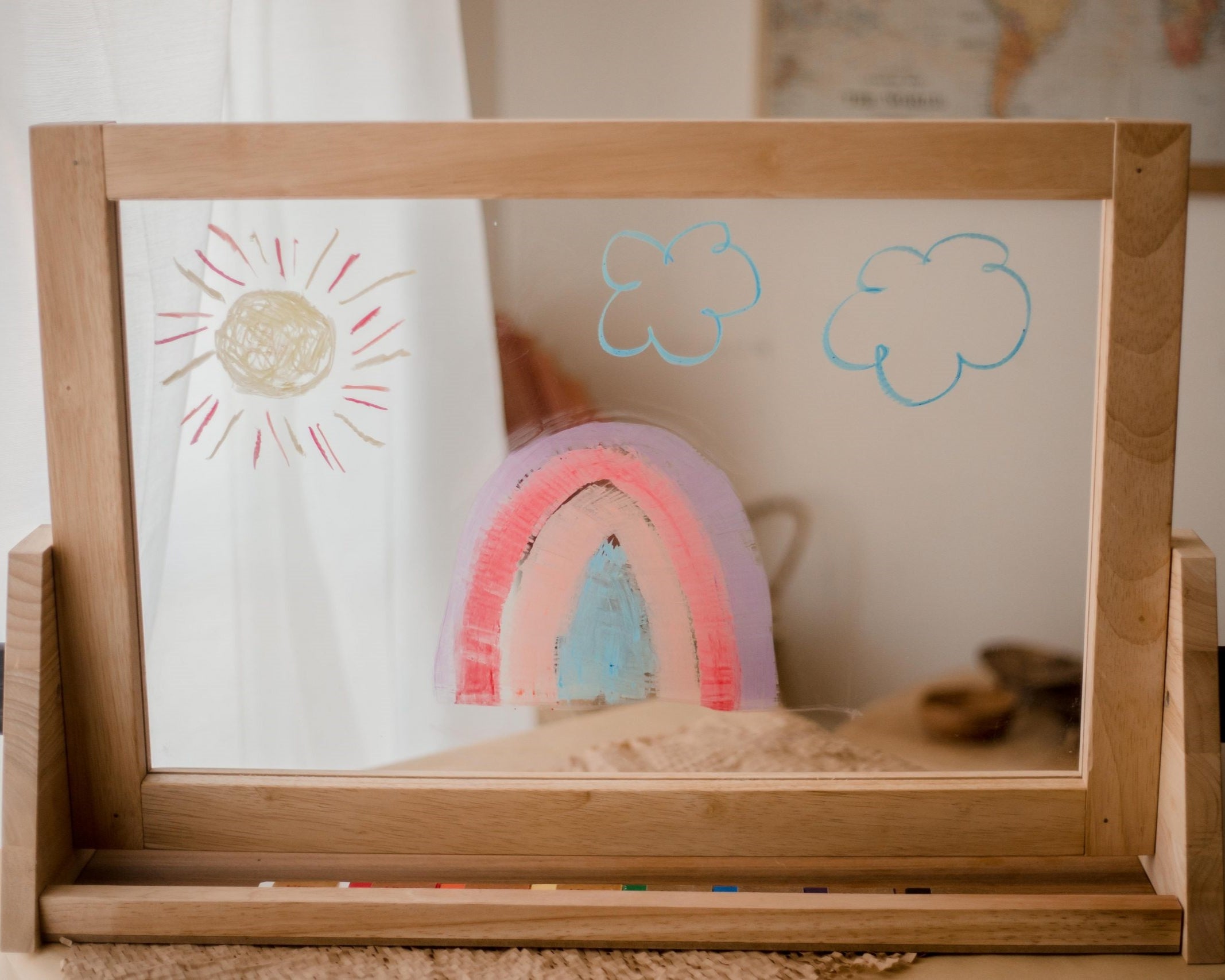 Wooden Table Easel