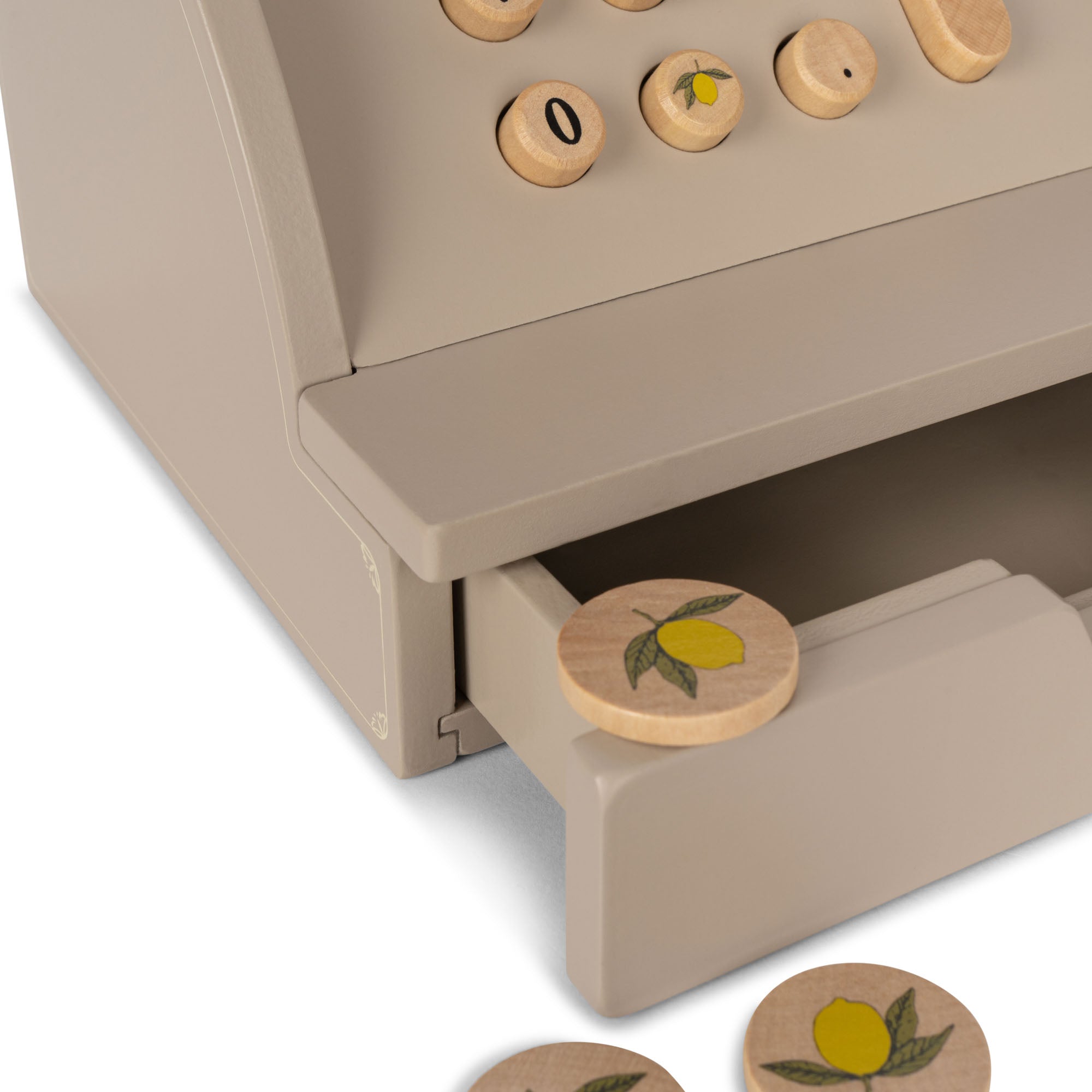 Wooden Toy Cash Register