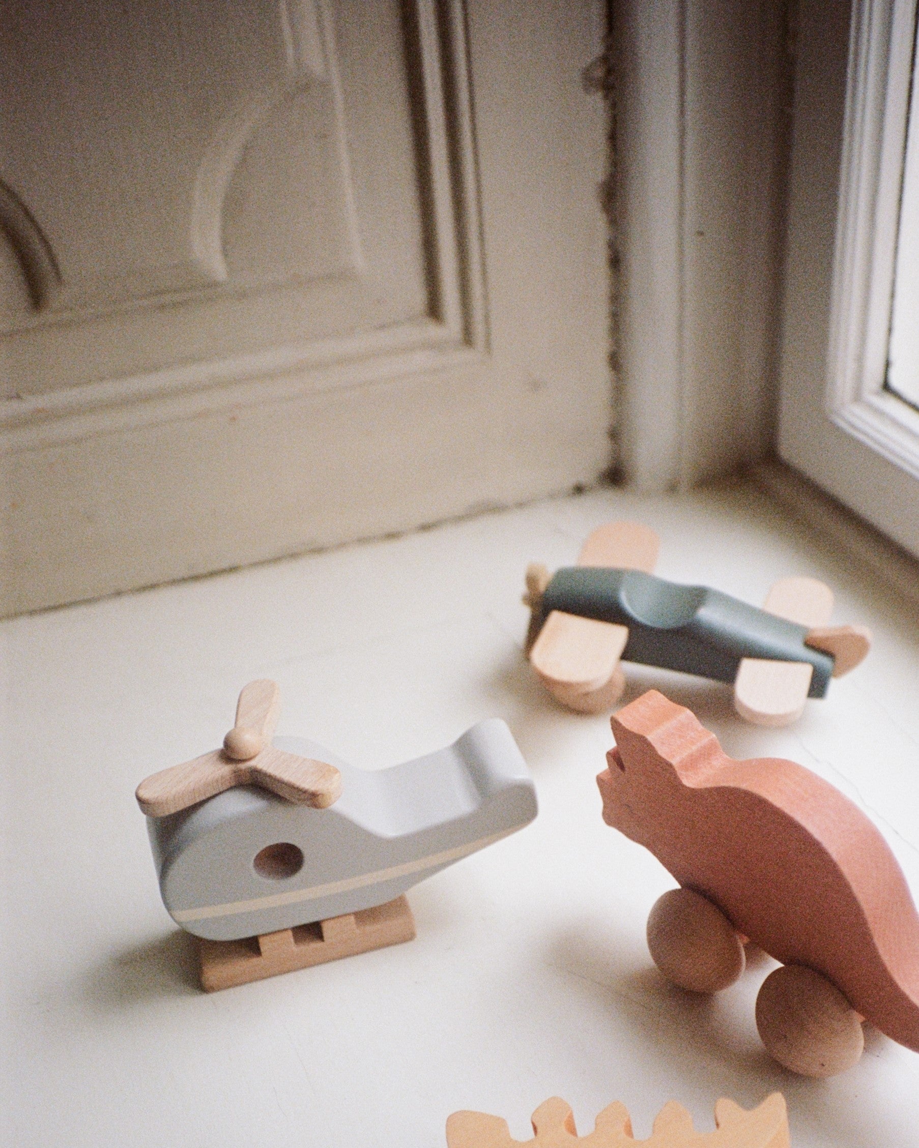 Wooden Toy Helicopter