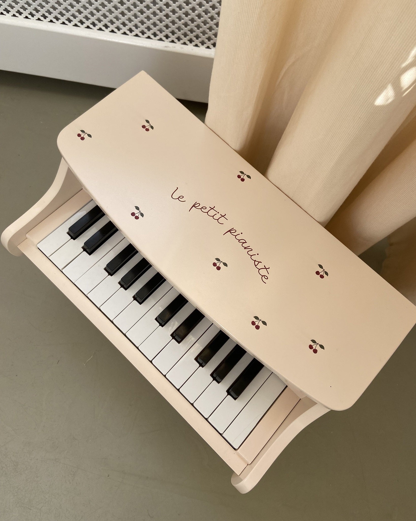 Wooden Toy Piano - Cherry