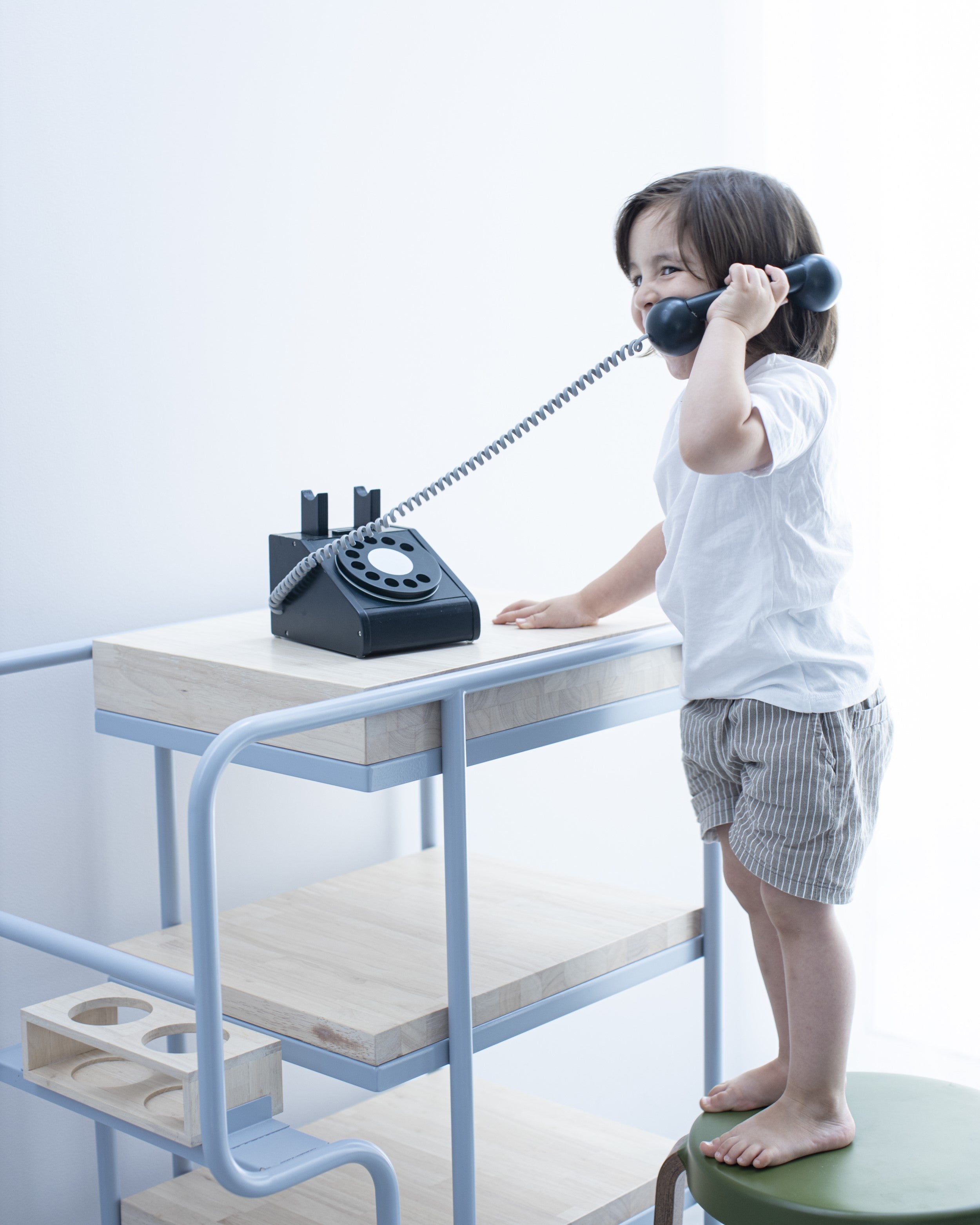 Wooden Toy Telephone by Kiko+ & gg*