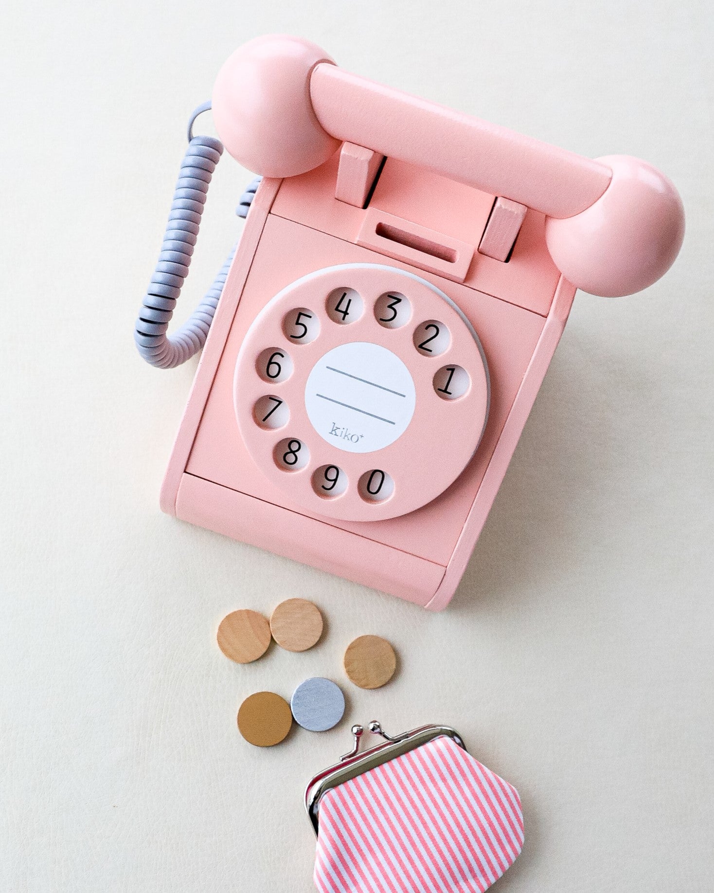 Wooden Toy Telephone by Kiko+ & gg*