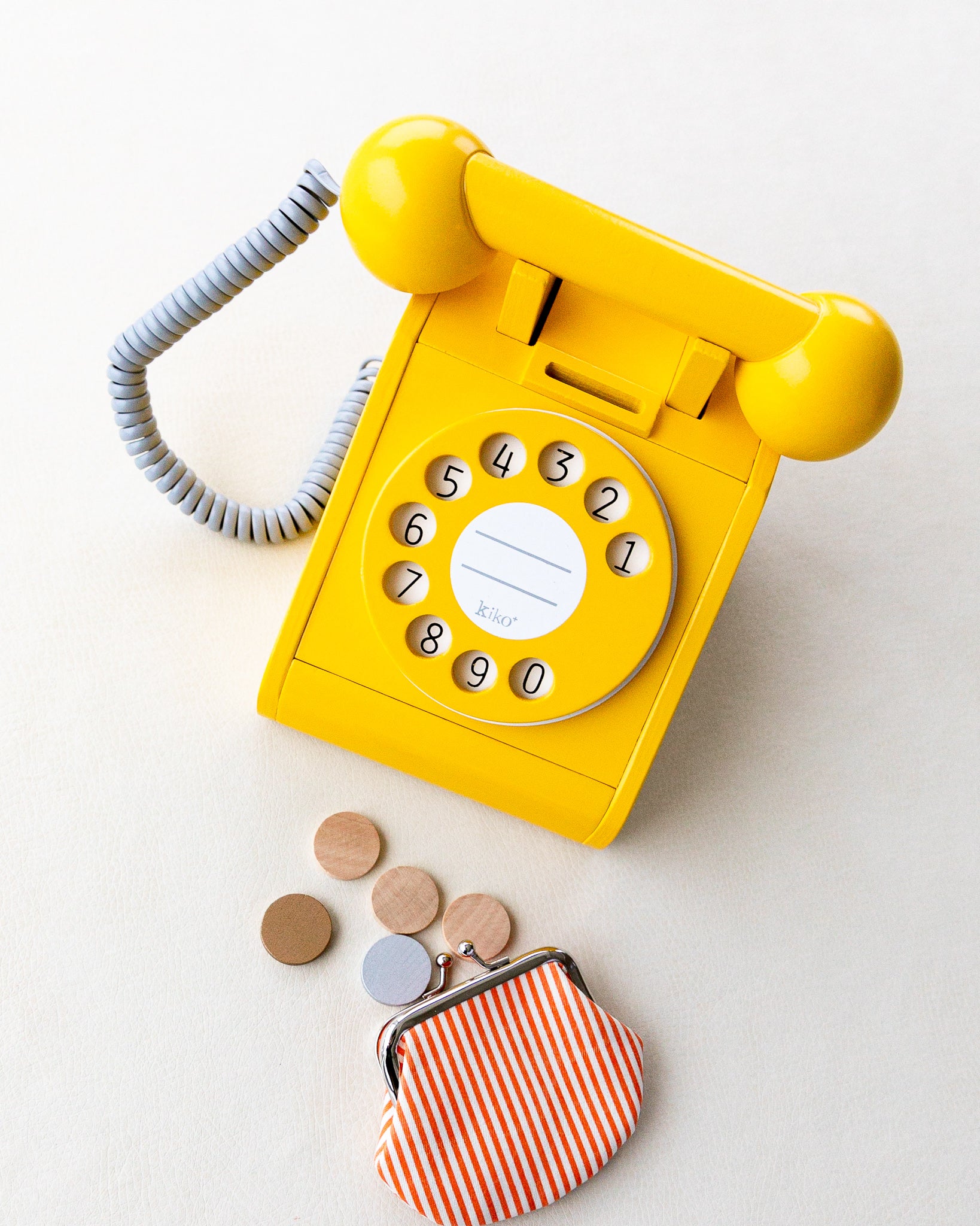 Wooden Toy Telephone by Kiko+ & gg*