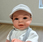 Anatomically correct 18" baby doll handmade in Spain with movable limbs and realistic features