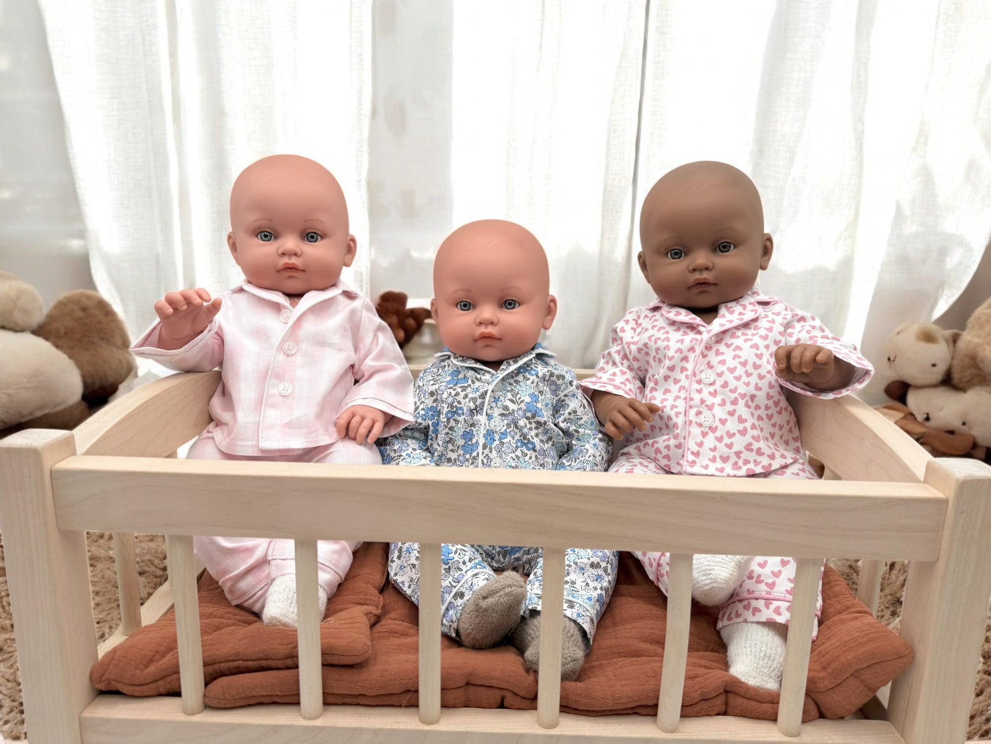 3 Petite Plume Dolls