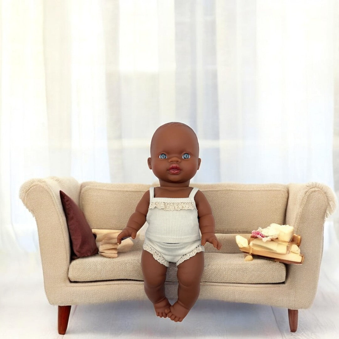 African Baby Light Eyes Playroom