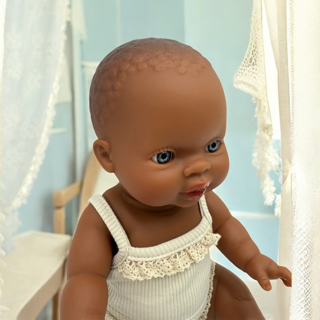 African Baby Light Eyes Playroom