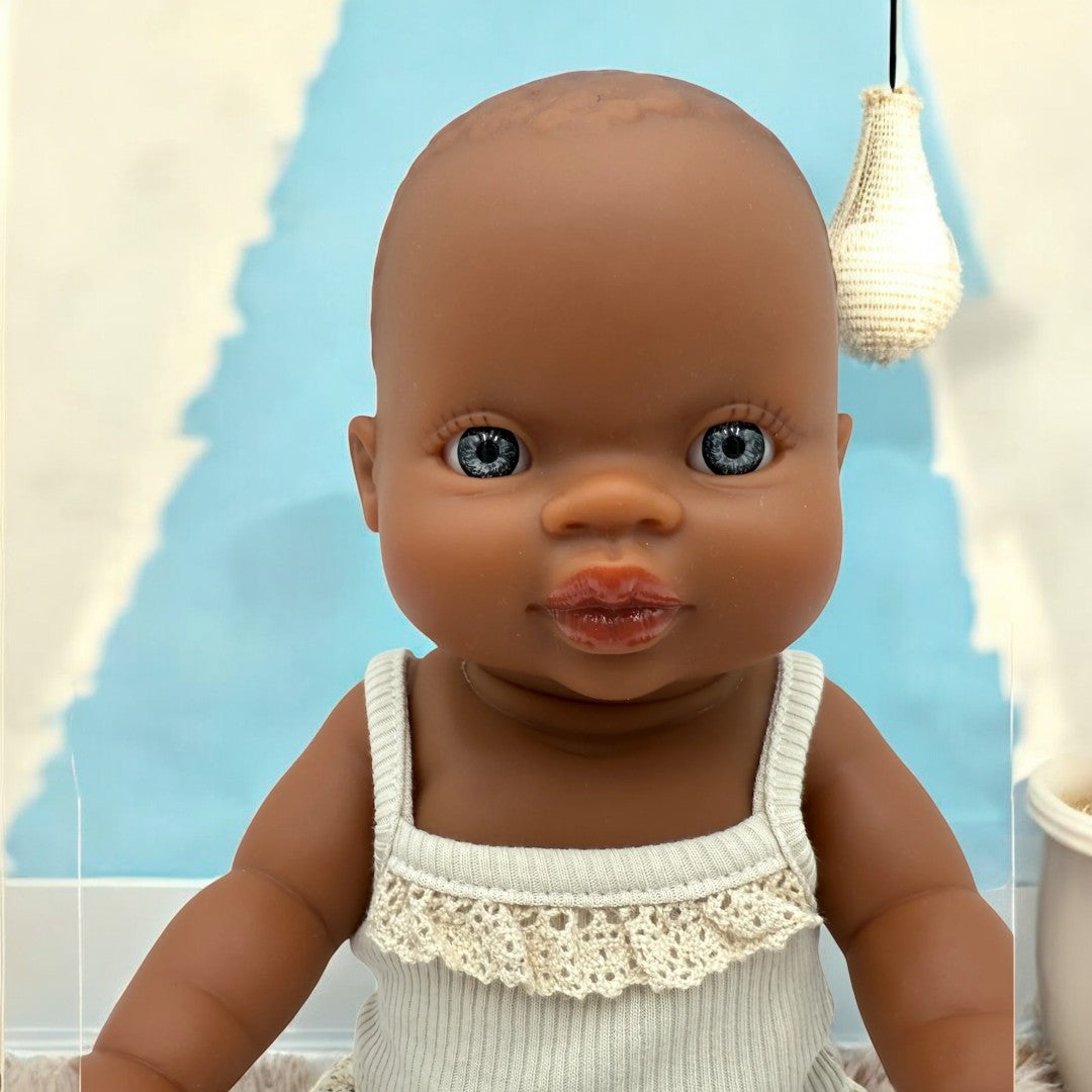 African Baby Light Eyes Playroom