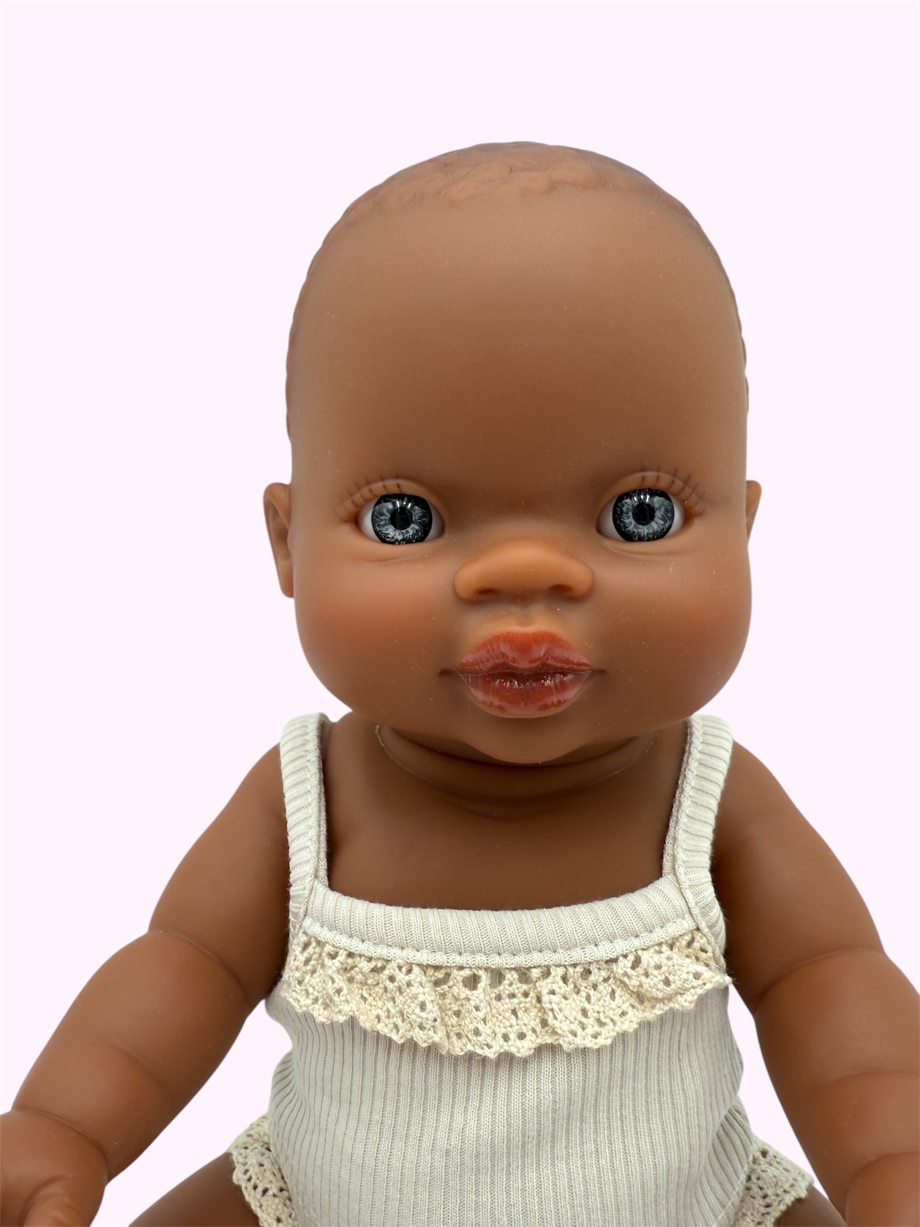 African Baby w/ Light Eyes