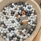 Ball pit candid shot