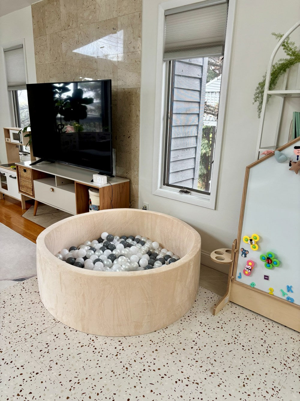 Ball pit in playroom 2