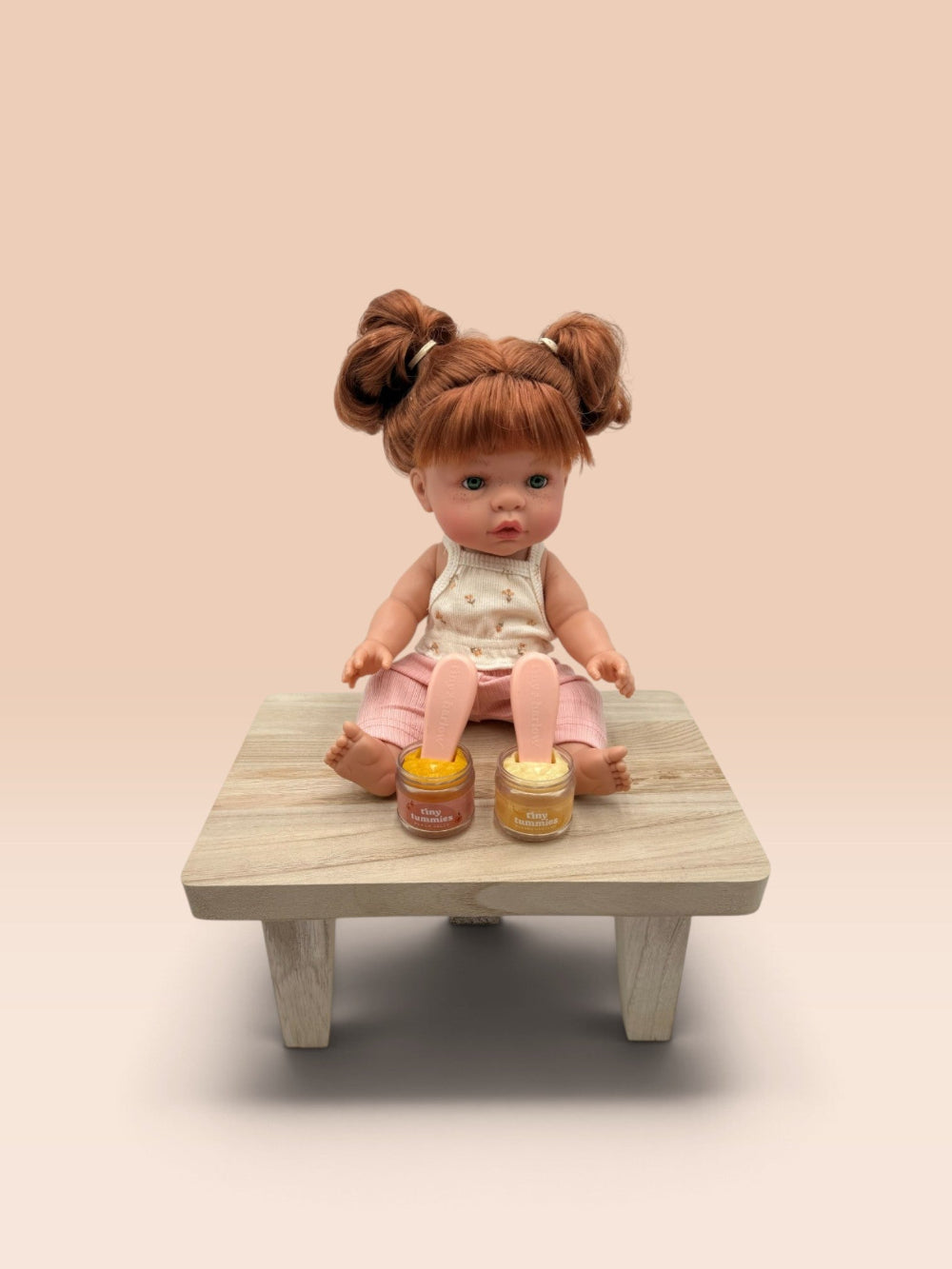 Banana & Peach with Doll 