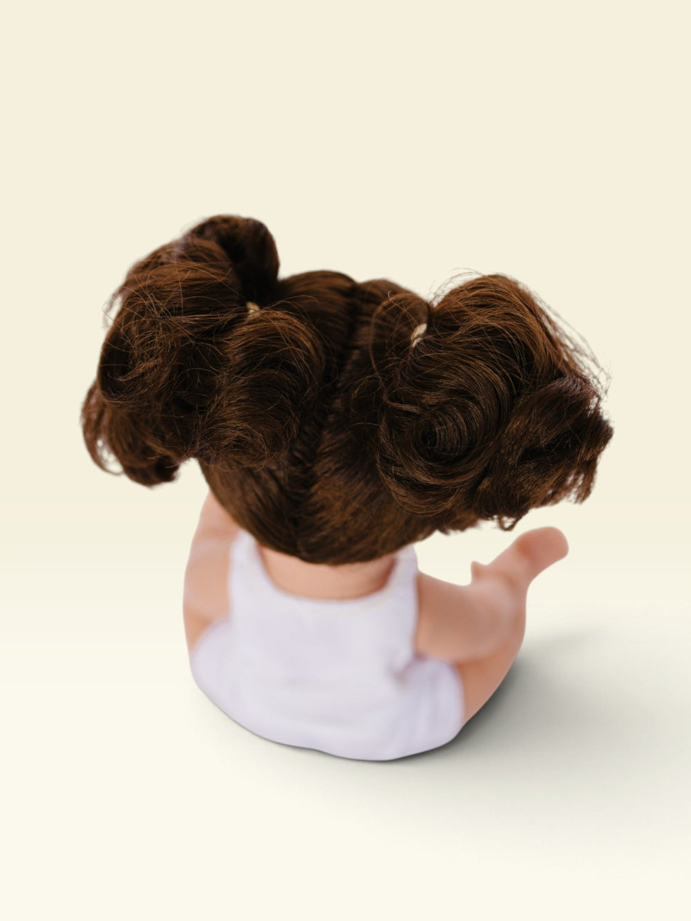 Bebenita doll hair close up