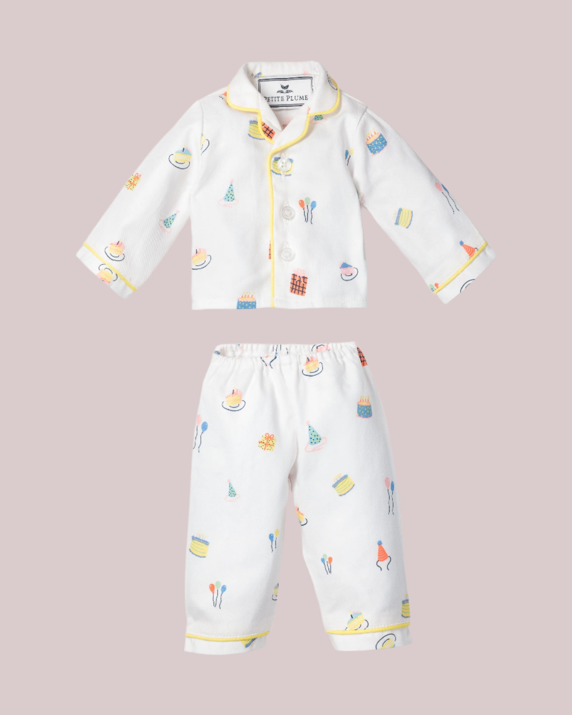 Twill Doll Pajamas in Birthday Wishes