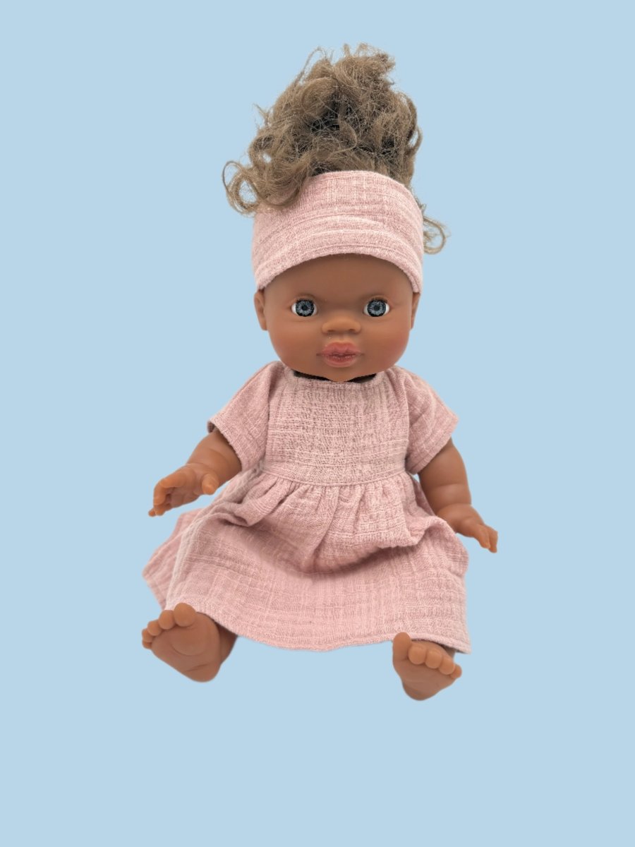 Miniature barbie doll clothes wardrobe essentials