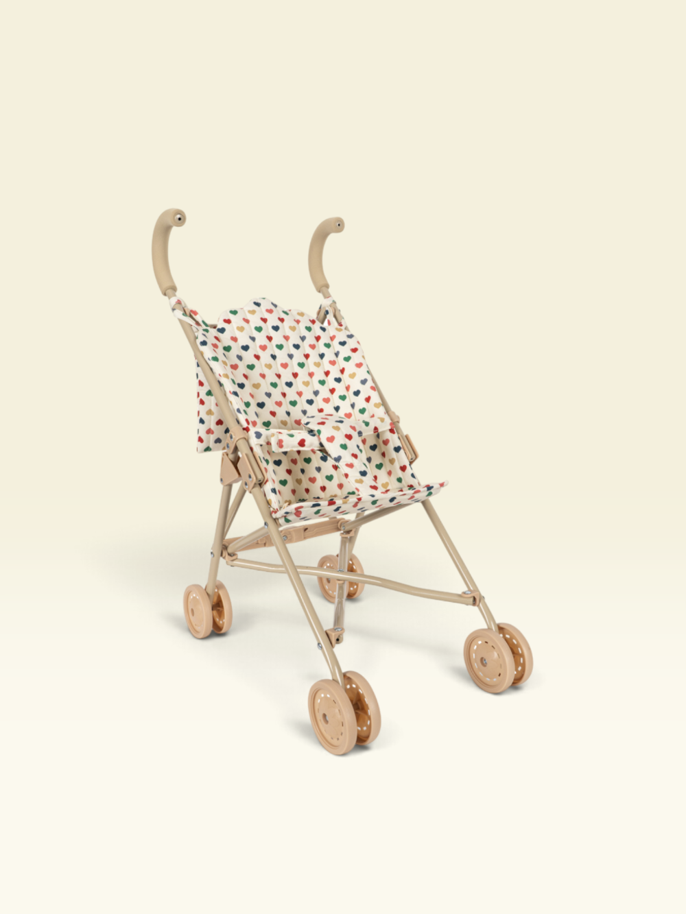 Konges Sloejd Baby Doll Stroller Coeur Colore
