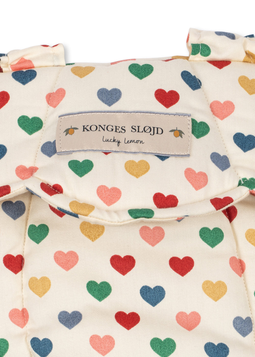 Konges Sloejd Doll Carrier Coeur Colore Close Up