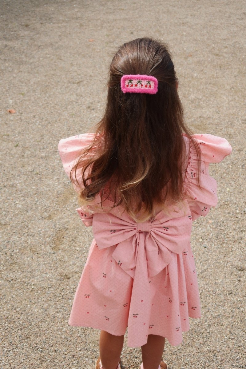 Tiered ruffle dresses for toddlers in pastel colors
