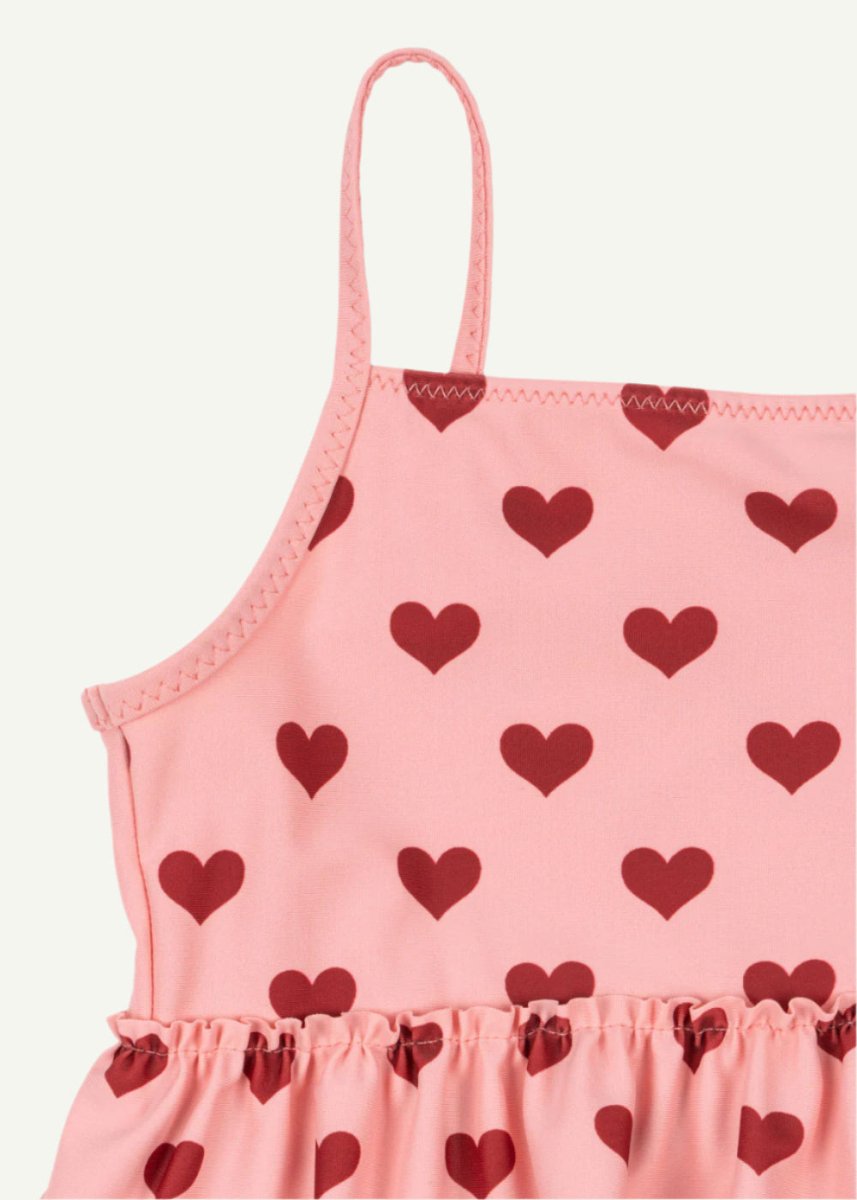 spaghetti strap swimsuit for little girls