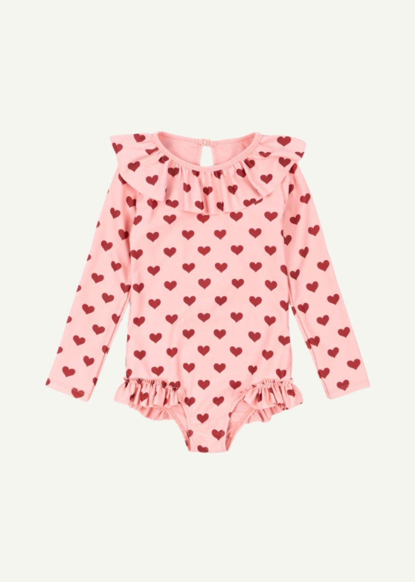 Long sleeve swimsuit for girls