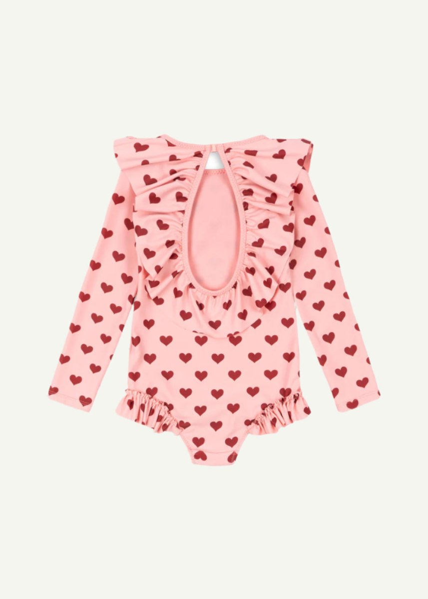 Long sleeve swimsuit for toddlers