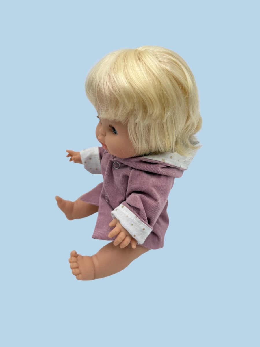 Baby doll clothes with heirloom quality construction