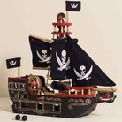 Le Toy Van Barbarossa wooden pirate ship with fabric sails and characters