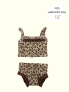 Leopard Two-Piece Doll Outfit