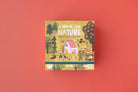Puzzle box titled 'A Home for Nature' on a red background