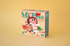 Children's puzzle box titled 'I Love My Pets' with colorful illustrations on a yellow background