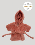 Marsala Hooded Bathrobe