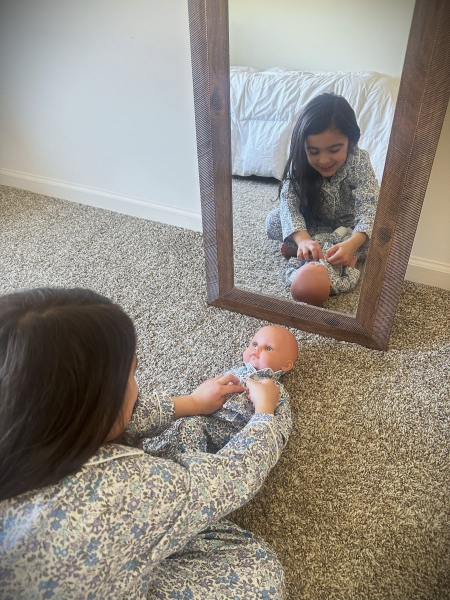 Heirloom American girl doll clothes with lace details