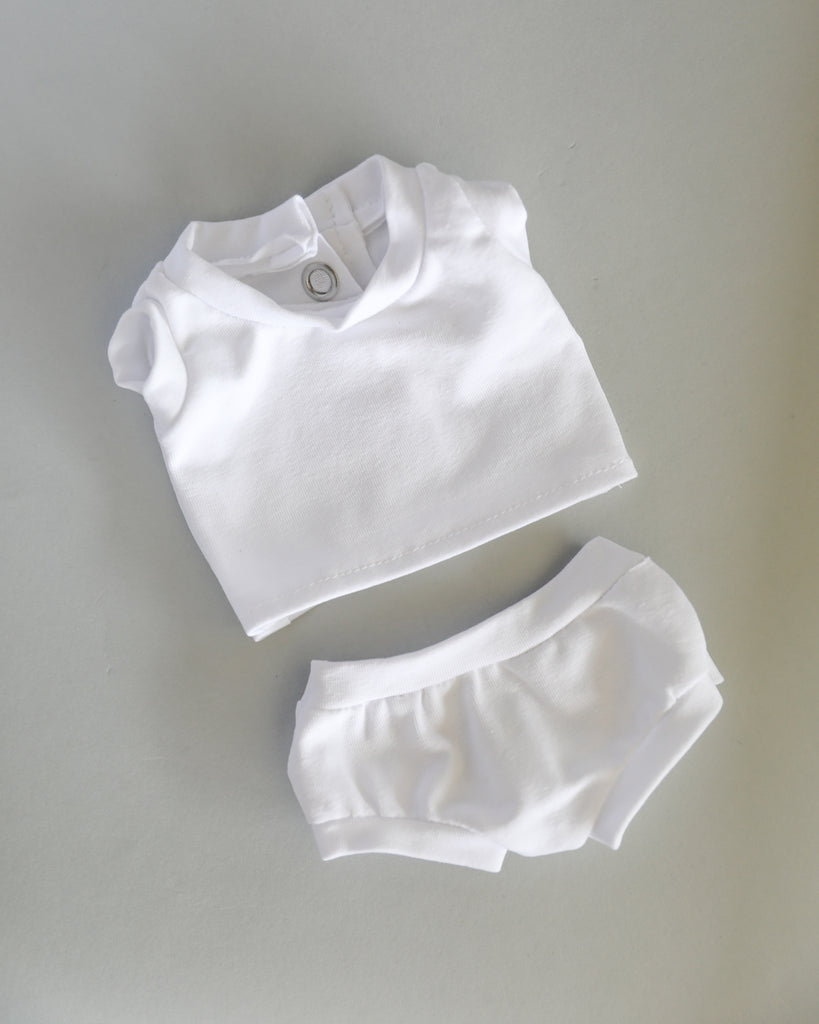 Minikane Doll Clothes  Doll Cotton Underwear - White (1 pair) – Playroom  Collective