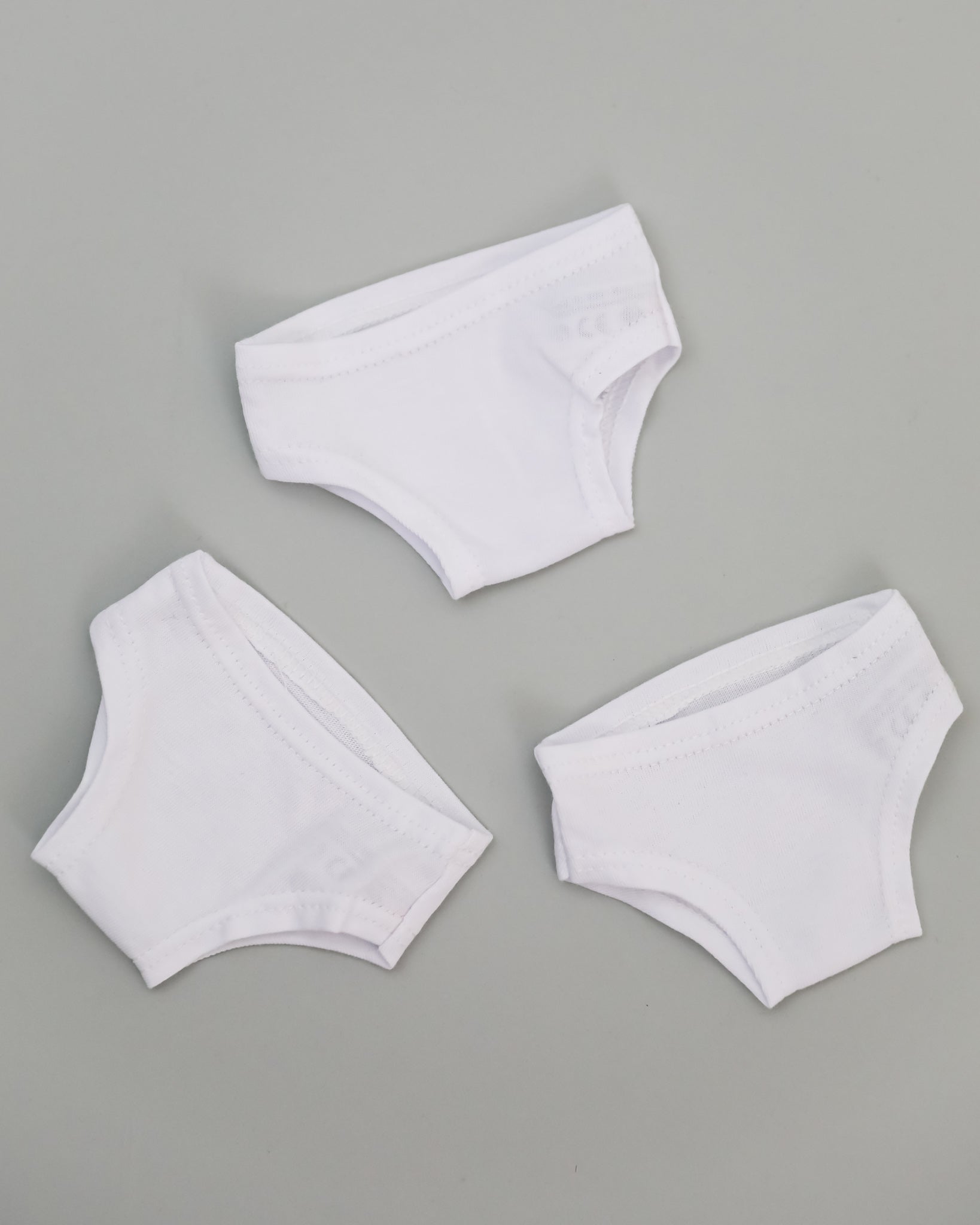 Minikane Doll Clothes  Doll Cotton Underwear - White (1 pair