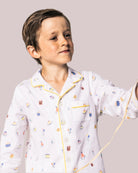 Kid's Twill Pajama Set in Birthday Wishes